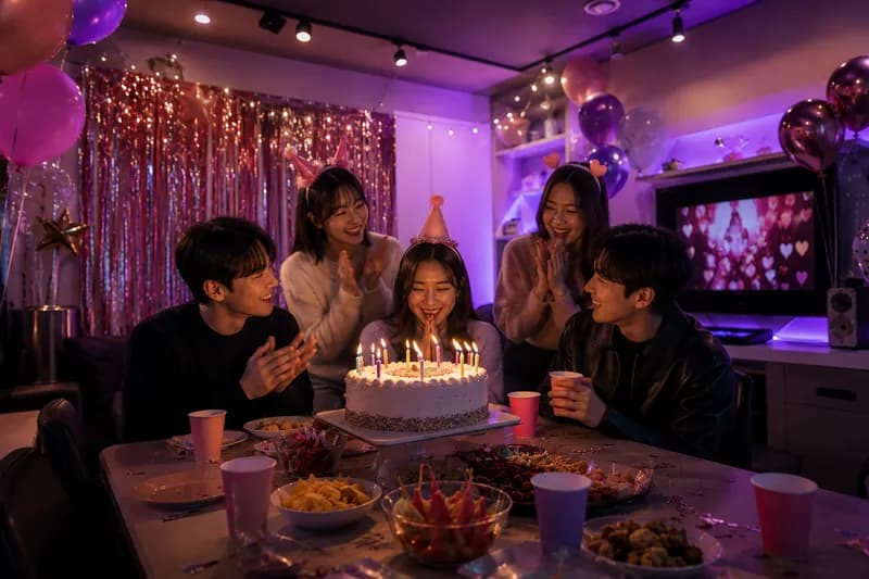 생일파티 게임파티룸