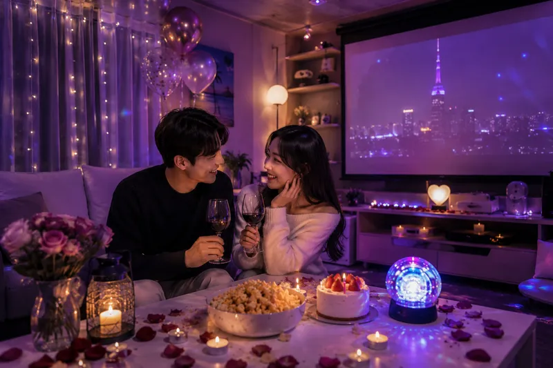 커플 데이트 게임파티룸