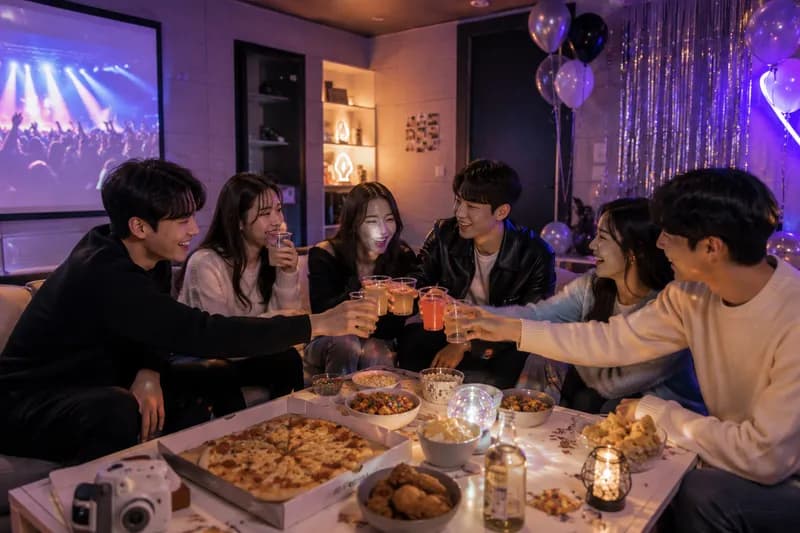 친구 모임 파티룸